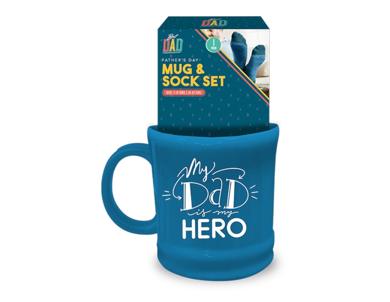 Wholesale Father's Day Mug and Sock Set Wholesale Father's Day Mug and Sock Set
