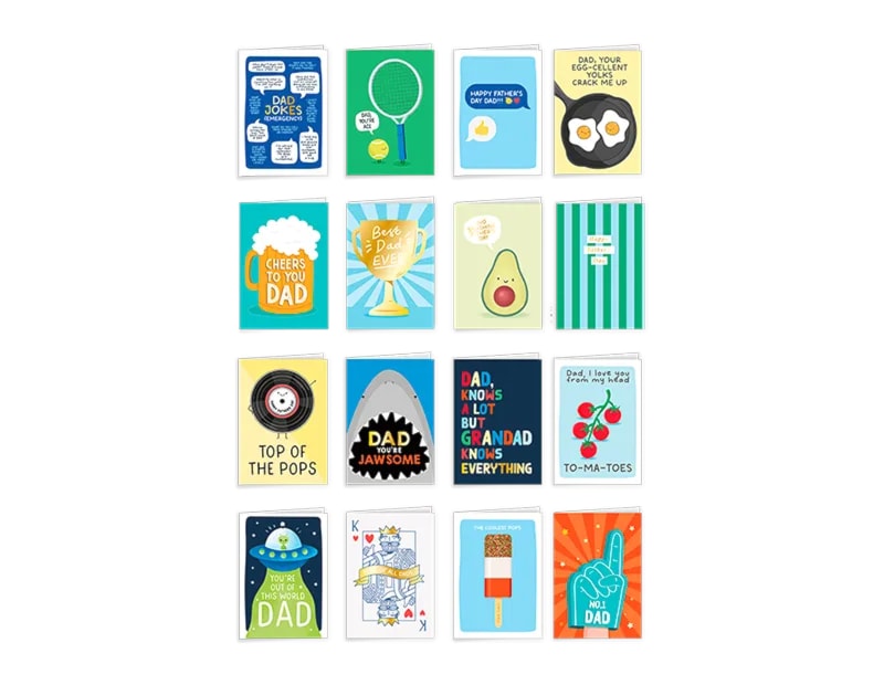 Wholesale Father's Day Mixed Cards CDU