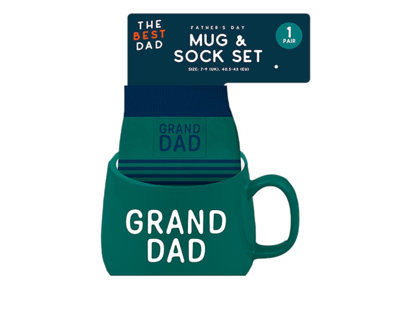 Wholesale Grandad's Mug & Sock Set Wholesale Grandad's Mug & Sock Set