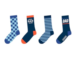 Wholesale Father's Day Dad socks Gift Set 4PK