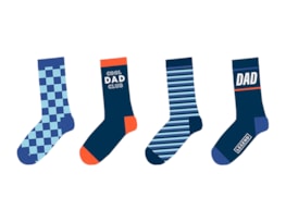 Wholesale Father's Day Dad socks Gift Set 4PK