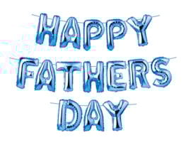 Happy Father's Day Foil Balloon Banner Happy Father's Day Foil Balloon Banner