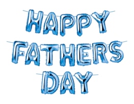 Happy Father's Day Foil Balloon Banner Happy Father's Day Foil Balloon Banner