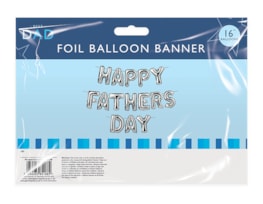 Happy Father's Day Foil Balloon Banner Happy Father's Day Foil Balloon Banner