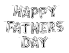 Happy Father's Day Foil Balloon Banner Happy Father's Day Foil Balloon Banner