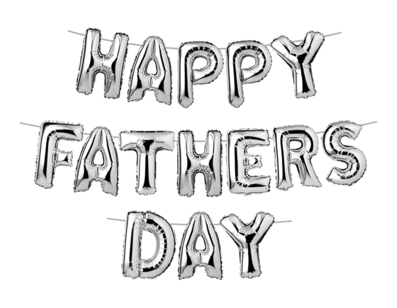 Happy Father's Day Foil Balloon Banner Happy Father's Day Foil Balloon Banner