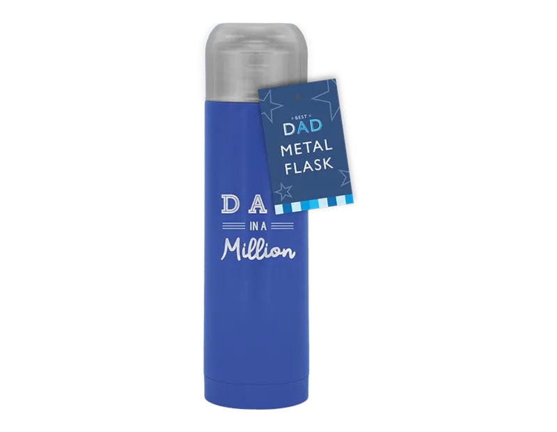 Wholesale Father's Day Foil Metal Flask 24.5 x 7cm Wholesale Father's Day Foil Metal Flask 24.5 x 7cm