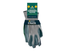 Wholesale Latex Coated Gardening Gloves 3pk Wholesale Latex Coated Gardening Gloves 3pk
