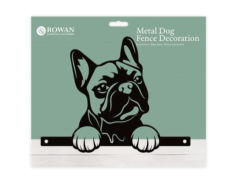 Wholesale Metal Dog Fence Decoration