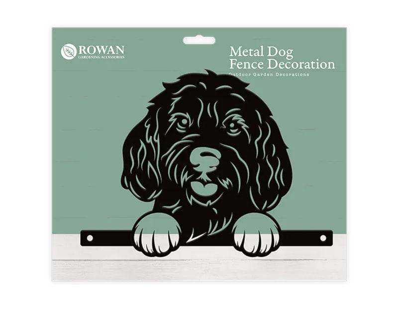 Wholesale Metal Dog Fence Decoration