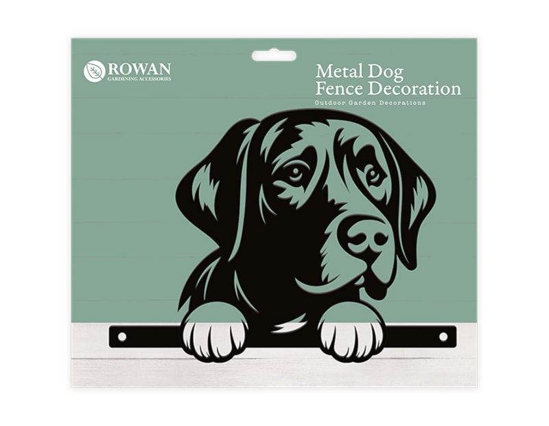 Metal Wholesale Dog Fence Decoration