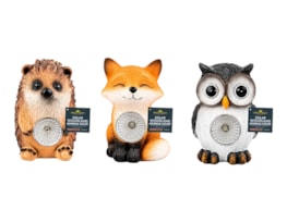 Wholesale Woodland Animal Solar Light 12cm CDU Wholesale Woodland Animal Solar Light 12cm CDU