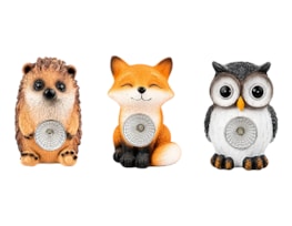 Wholesale Woodland Animal Solar Light 12cm CDU Wholesale Woodland Animal Solar Light 12cm CDU