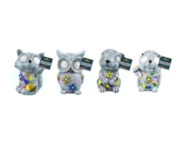 Wholesale Stone-Look Animal Solar Light 13.5cm CDU