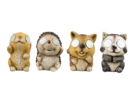 Wholesale Forest Animal Solar Light 11cm CDU