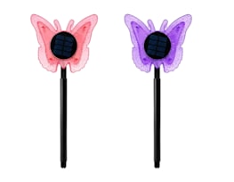 Butterfly Stake Solar Light 38cm CDU Butterfly Stake Solar Light 38cm CDU