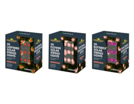 Cute Firefly Solar String Lights 50pk CDU Cute Firefly Solar String Lights 50pk CDU