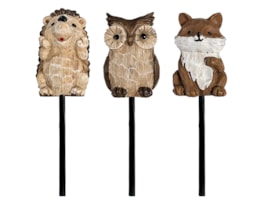 Wholesale Polyresin Woodland Animal Stake CDU Wholesale Polyresin Woodland Animal Stake CDU