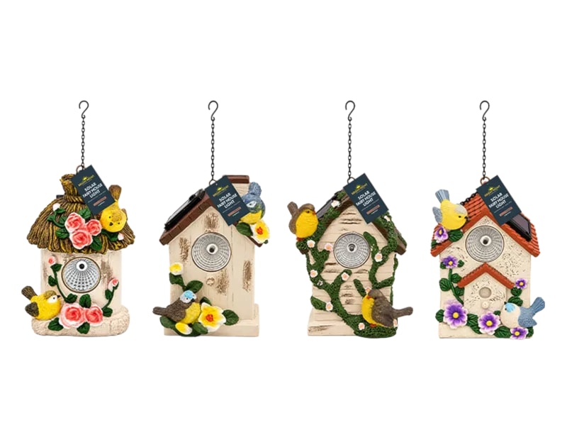 Wholesale Fairy House Solar Led Light 14.5cm CDU Wholesale Fairy House Solar Led Light 14.5cm CDU