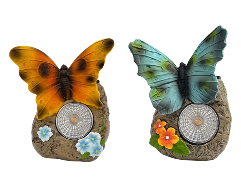 Wholesale Butterfly Solar Led Lights 11.5cm CDU Wholesale Butterfly Solar Led Lights 11.5cm CDU