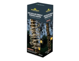 200 Solar Firefly String Lights Warm White CDU
