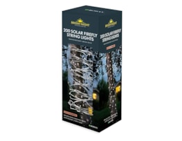 200 Solar Firefly String Lights Bright White CDU 200 Solar Firefly String Lights Bright White CDU