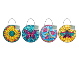 Hanging Stained Glass Decoration CDU Hanging Stained Glass Decoration CDU