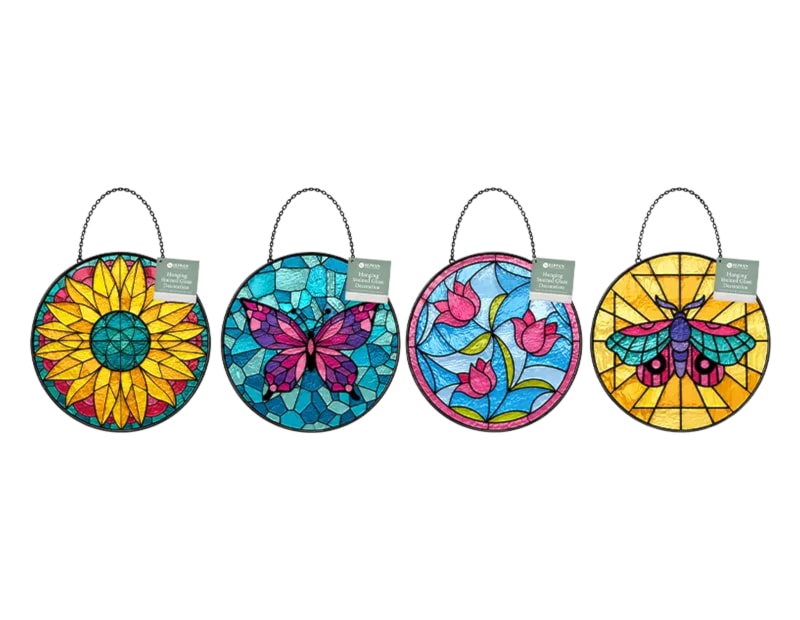 Hanging Stained Glass Decoration CDU Hanging Stained Glass Decoration CDU