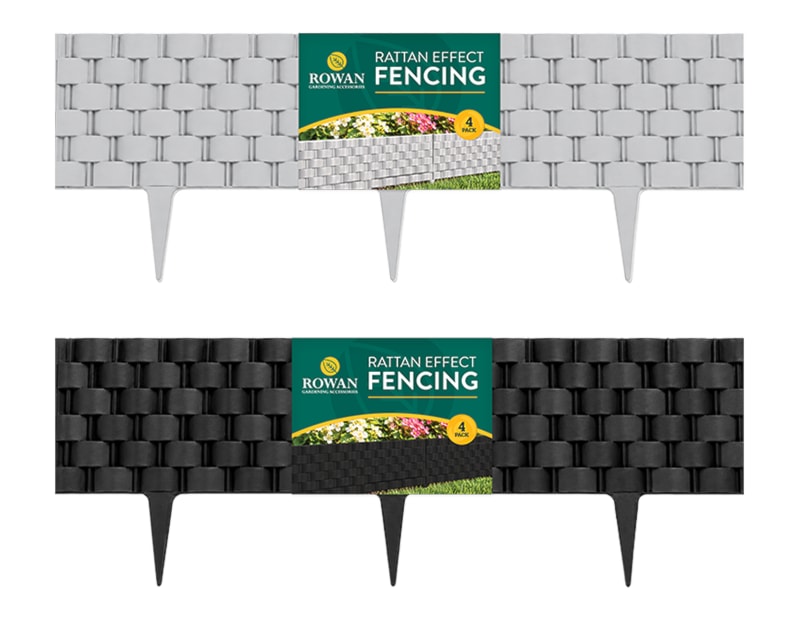 Rattan Effect Fencing 4pk CDU Rattan Effect Fencing 4pk CDU