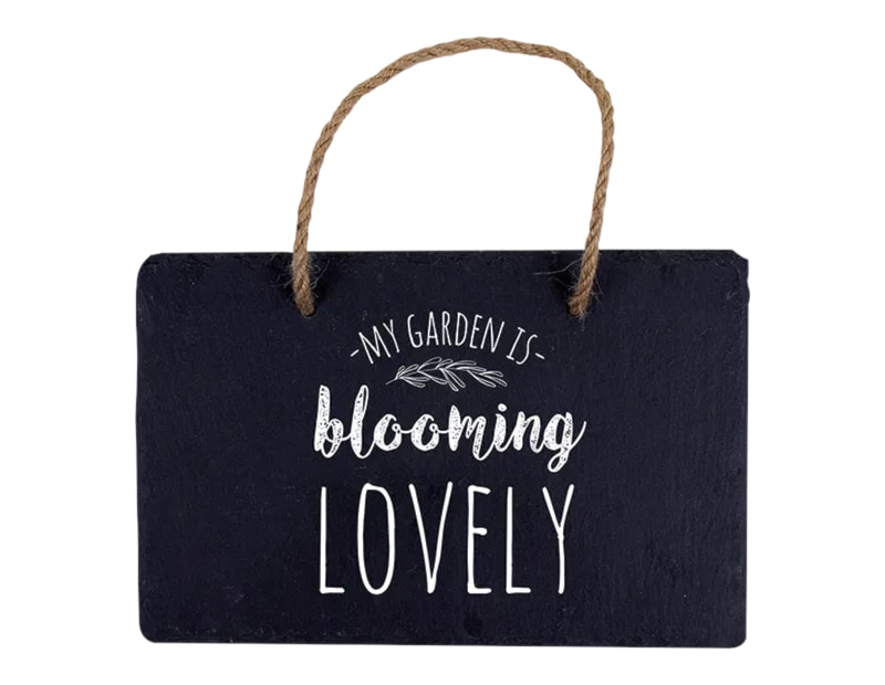 Wholesale Slate Hanging Garden Signs Wholesale Slate Hanging Garden Signs