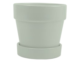 Wholesale Bright Ceramic Plant Pot & Saucer Wholesale Bright Ceramic Plant Pot & Saucer