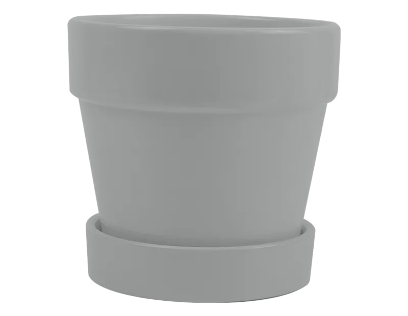 Wholesale Bright Ceramic Plant Pot & Saucer Wholesale Bright Ceramic Plant Pot & Saucer