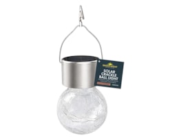 Wholesale Solar Clear Glass Crackle Ball Light Wholesale Solar Clear Glass Crackle Ball Light