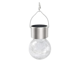 Wholesale Solar Clear Glass Crackle Ball Light Wholesale Solar Clear Glass Crackle Ball Light