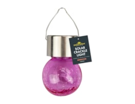 Wholesale Solar Coloured Glass Crackle Ball Light Wholesale Solar Coloured Glass Crackle Ball Light