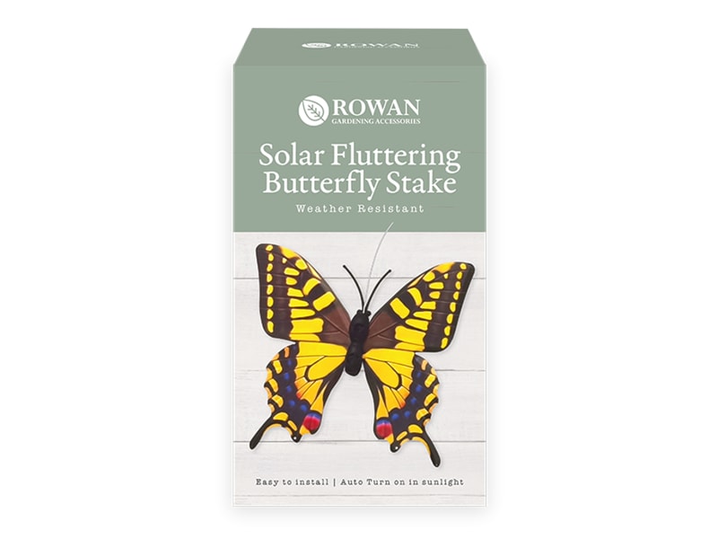 Wholesale Solar powered fluttering butterfly stake Wholesale Solar powered fluttering butterfly stake