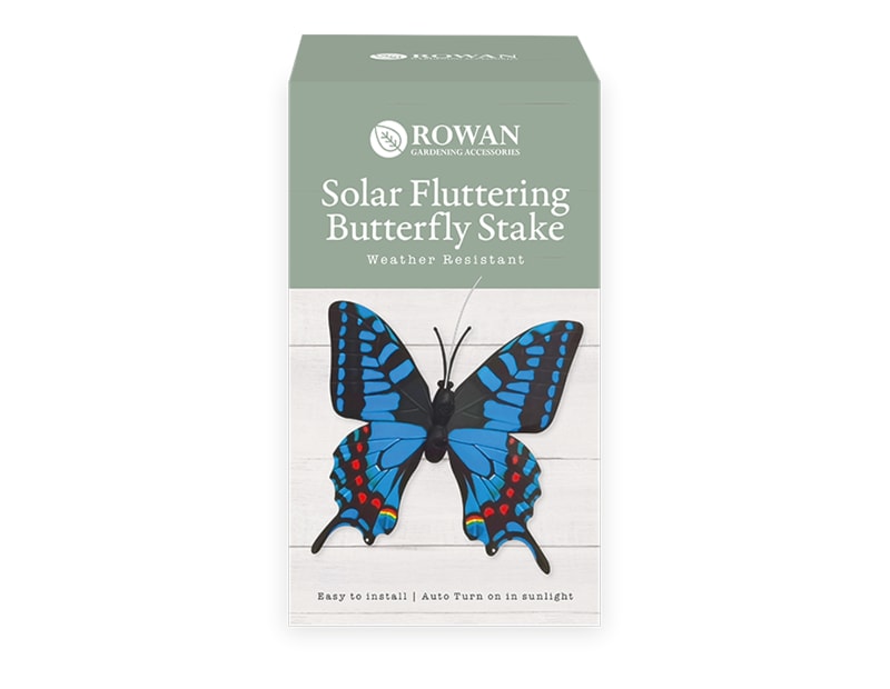 Wholesale Solar powered fluttering butterfly stake Wholesale Solar powered fluttering butterfly stake