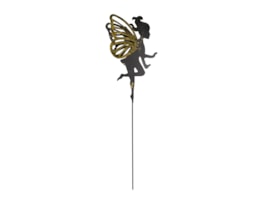 Wholesale Fairy silhouette Metal Garden stake | Gem imports Ltd. Wholesale Fairy silhouette Metal Garden stake | Gem imports Ltd.