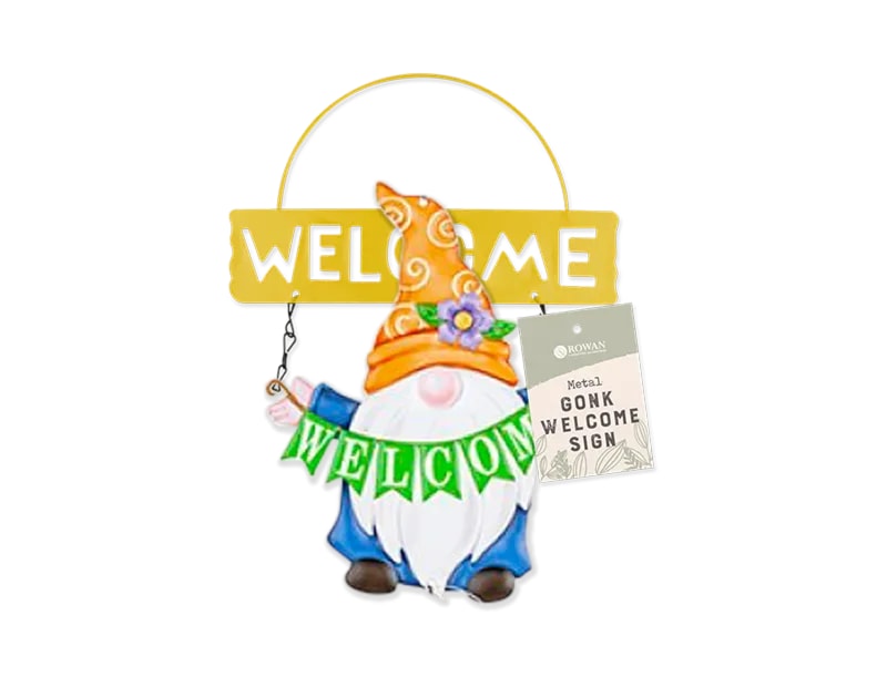 Wholesale Gonk Metal Welcome sign | Gem imports Ltd. Wholesale Gonk Metal Welcome sign | Gem imports Ltd.
