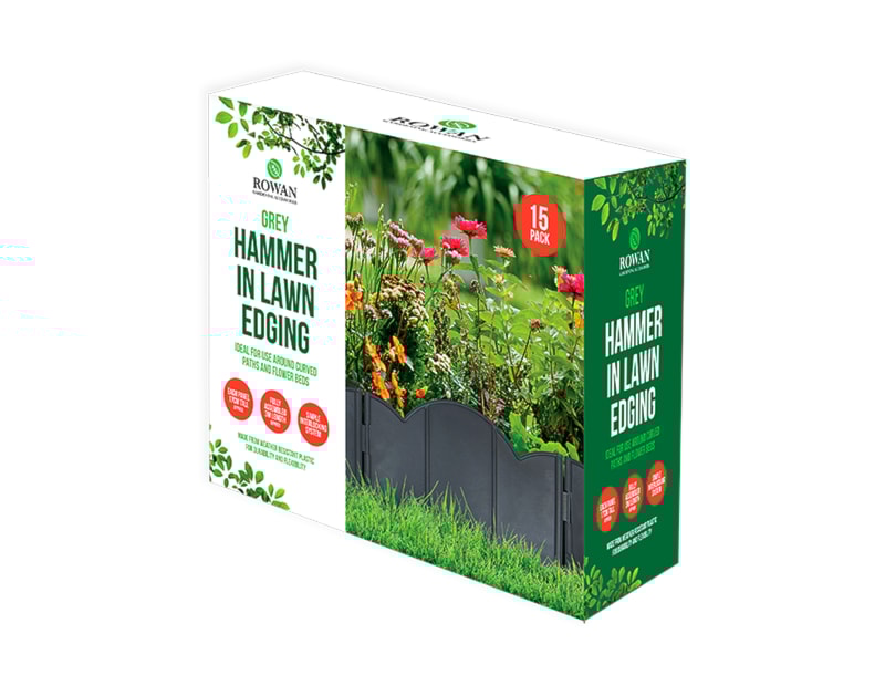 Wholesale Hammer in Lawn Edging 15pk Wholesale Hammer in Lawn Edging 15pk