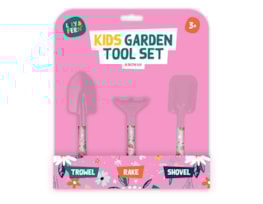 Wholesale Kids Garden Tool Set 3pk