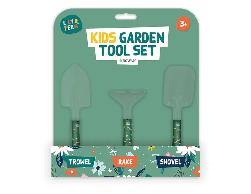 Wholesale Kids Garden Tool Set 3pk