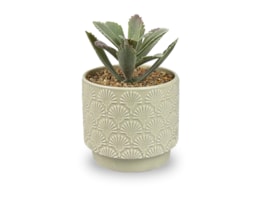 Wholesale Artificial Plant in Dolomite Textured Pot Wholesale Artificial Plant in Dolomite Textured Pot