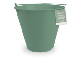 Wholesale Round Tin Bucket Planter Wholesale Round Tin Bucket Planter