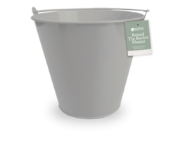 Wholesale Round Tin Bucket Planter Wholesale Round Tin Bucket Planter