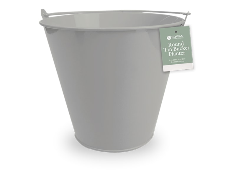 Wholesale Round Tin Bucket Planter Wholesale Round Tin Bucket Planter