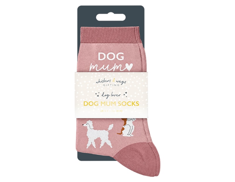 Wholesale Dog Mum & Dad Socks Wholesale Dog Mum & Dad Socks