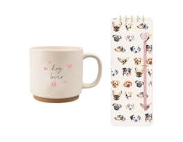 Wholesale Dog Mug and Notebook Set Wholesale Dog Mug and Notebook Set