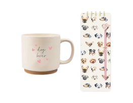Wholesale Dog Mug and Notebook Set Wholesale Dog Mug and Notebook Set