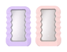 Wholesale Light Up Wavy Mirror CDU Bulk Buy Light Up Wavy Mirror CDU